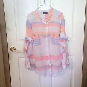 Women's thin long sleeve blouse